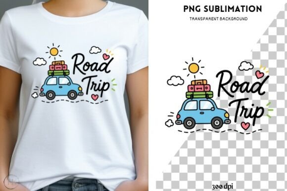 Download Road Trip PNG | Cute Travel Car Clipart - Car clipart Collection