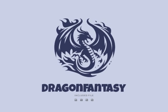 Download Dragon Mythology Mascot Illustration - Mythology Collection