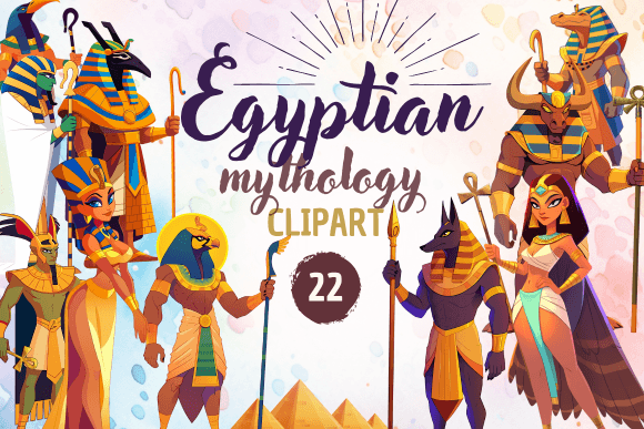 Download Egyptian Mythology Gods - Clipart - Premium Bundle